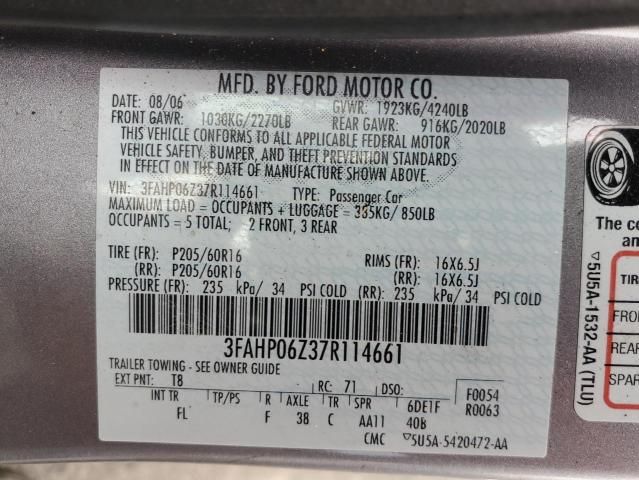 2007 Ford Fusion S