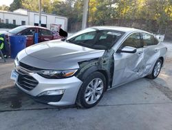 Chevrolet salvage cars for sale: 2020 Chevrolet Malibu LT