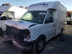 Salvage trucks for sale at Glassboro, NJ auction: 2019 Chevrolet Express G3500