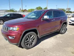 Jeep Grand Cherokee Limited Vehiculos salvage en venta: 2018 Jeep Grand Cherokee Limited