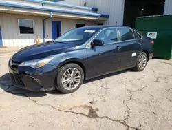 Salvage cars for sale at Austell, GA auction: 2016 Toyota Camry LE