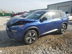 Salvage cars for sale at Wayland, MI auction: 2021 Nissan Rogue SL