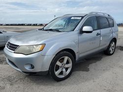 Mitsubishi salvage cars for sale: 2007 Mitsubishi Outlander XLS