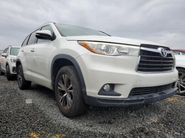 2016 Toyota Highlander XLE