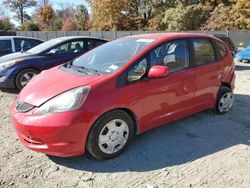 Salvage cars for sale at Waldorf, MD auction: 2013 Honda FIT