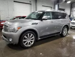 Infiniti Vehiculos salvage en venta: 2014 Infiniti QX80