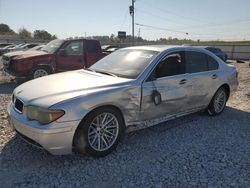 Salvage cars for sale from Copart Hueytown, AL: 2004 BMW 745 I