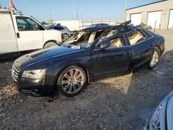 Audi a8 salvage cars for sale: 2012 Audi A8 L Quattro