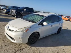 Salvage cars for sale at Arcadia, FL auction: 2013 Toyota Prius V