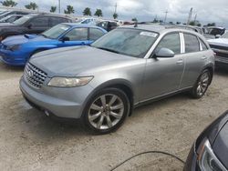 Infiniti salvage cars for sale: 2003 Infiniti FX45