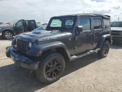 Salvage cars for sale from Copart Arcadia, FL: 2017 Jeep Wrangler Unlimited Sahara