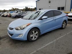 Salvage cars for sale at Vallejo, CA auction: 2013 Hyundai Elantra GLS