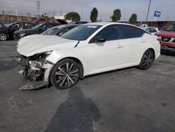 Salvage cars for sale at Wilmington, CA auction: 2021 Nissan Altima SR