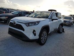 Salvage cars for sale at Arcadia, FL auction: 2019 Toyota Rav4 XLE Premium