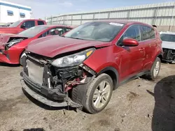 Salvage cars for sale at Anthony, TX auction: 2017 KIA Sportage LX