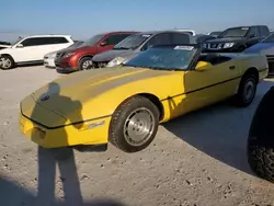 Chevrolet Corvette salvage cars for sale: 1986 Chevrolet Corvette