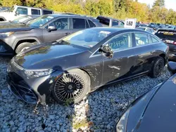 Mercedes-Benz salvage cars for sale: 2022 Mercedes-Benz EQS Sedan 580 4matic