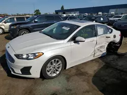 2020 Ford Fusion SE en venta en Woodhaven, MI