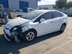 Salvage cars for sale from Copart Hayward, CA: 2013 Toyota Prius