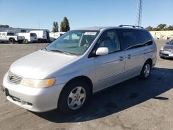 Honda Odyssey ex salvage cars for sale: 2001 Honda Odyssey EX