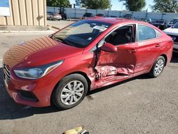 Salvage cars for sale at Moraine, OH auction: 2021 Hyundai Accent SE