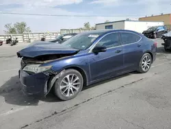 Acura tlx Vehiculos salvage en venta: 2017 Acura TLX Tech