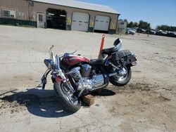 Salvage motorcycles for sale at Pekin, IL auction: 2006 Honda VTX1300 R