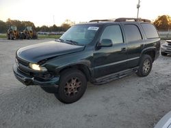 Salvage cars for sale at Augusta, GA auction: 2002 Chevrolet Tahoe K1500