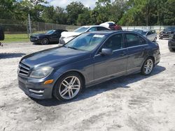 Mercedes-Benz salvage cars for sale: 2014 Mercedes-Benz C 250