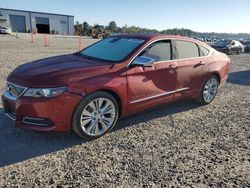 Chevrolet salvage cars for sale: 2018 Chevrolet Impala Premier