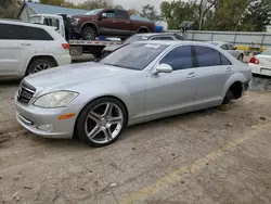 Salvage cars for sale from Copart Wichita, KS: 2007 Mercedes-Benz S 550