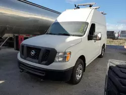 Nissan salvage cars for sale: 2019 Nissan NV 2500 S