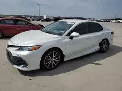 Toyota Camry xle salvage cars for sale: 2021 Toyota Camry XLE