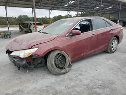 Salvage cars for sale at Cartersville, GA auction: 2017 Toyota Camry LE