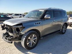 Infiniti Vehiculos salvage en venta: 2015 Infiniti QX80