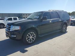 Salvage cars for sale at Wilmer, TX auction: 2015 Ford Expedition EL XLT