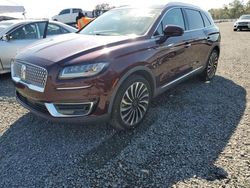 Flood-damaged cars for sale at auction: 2019 Lincoln Nautilus Black Label