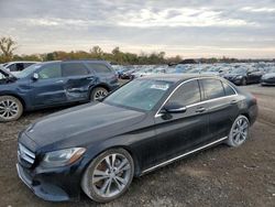 Salvage cars for sale at Des Moines, IA auction: 2015 Mercedes-Benz C300