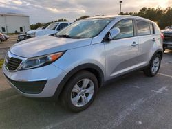 Flood-damaged cars for sale at auction: 2013 KIA Sportage Base