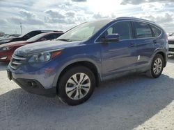 Salvage cars for sale from Copart Arcadia, FL: 2012 Honda CR-V EXL