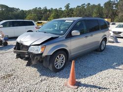 Salvage cars for sale at Houston, TX auction: 2015 Dodge Grand Caravan SXT