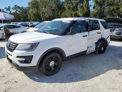 Salvage cars for sale at Ocala, FL auction: 2018 Ford Explorer Police Interceptor