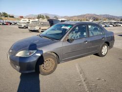 Honda Civic DX salvage cars for sale: 2005 Honda Civic DX