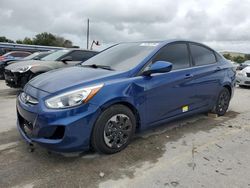 Flood-damaged cars for sale at auction: 2017 Hyundai Accent SE