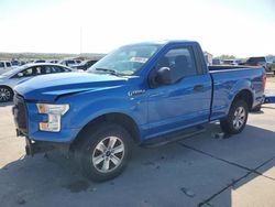 Salvage cars for sale at Grand Prairie, TX auction: 2016 Ford F150