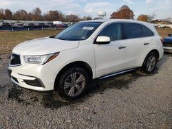 Salvage cars for sale at Hillsborough, NJ auction: 2019 Acura MDX