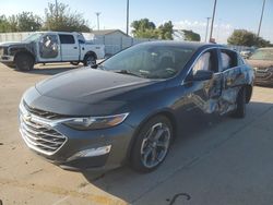 Salvage cars for sale at Oklahoma City, OK auction: 2020 Chevrolet Malibu LT