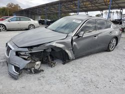 Infiniti Vehiculos salvage en venta: 2018 Infiniti Q50 Luxe