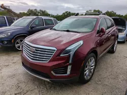 Carros dañados por inundaciones a la venta en subasta: 2017 Cadillac XT5 Platinum