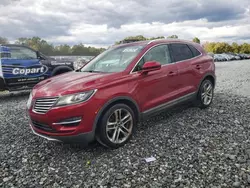 Lincoln Vehiculos salvage en venta: 2016 Lincoln MKC Reserve